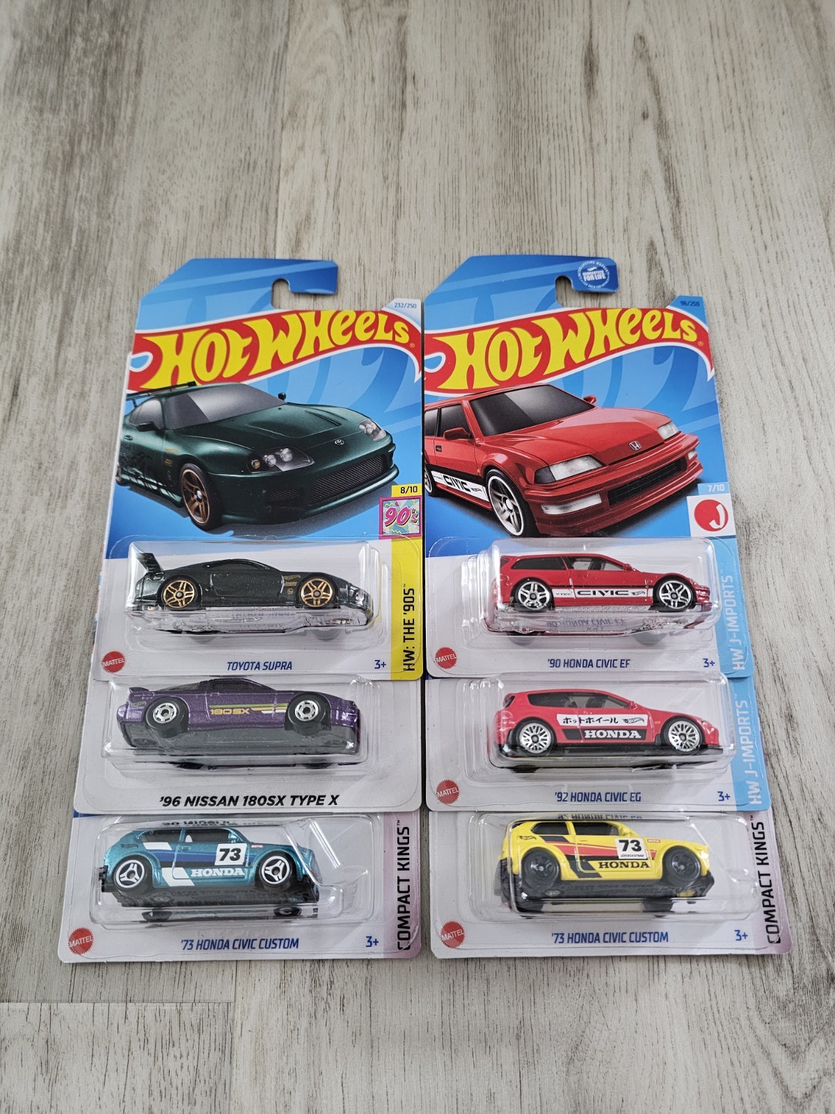 Hot Wheels JDM Lot Of 6