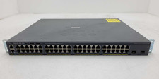 Cisco Catalyst 2960-X 48-Port, GbE PoE 10GbE Switch P/N: WS-C2960X-48FPD-L V06