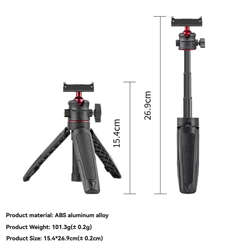 Magnetic Selfie Teleskop Stativ Für DJI OSMO ACTION 6 Kamera Erweiterbar Stand - Bild 3 von 4