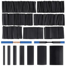 420 Pcs Heat Shrink Tubing Kit-3:1 Ratio Adhesive Lined Marine Grade Shrink