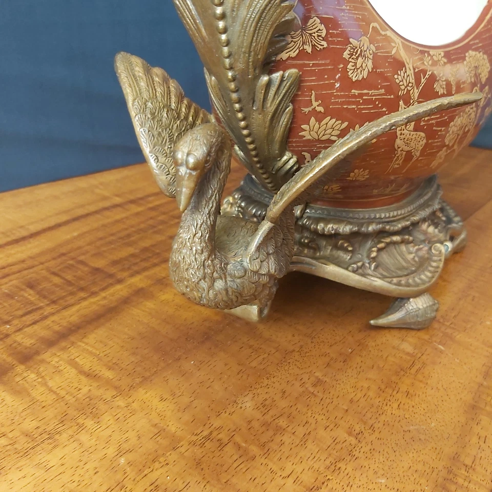 Cuenco de porcelana y bronce "castellano" Foto 4 de 4