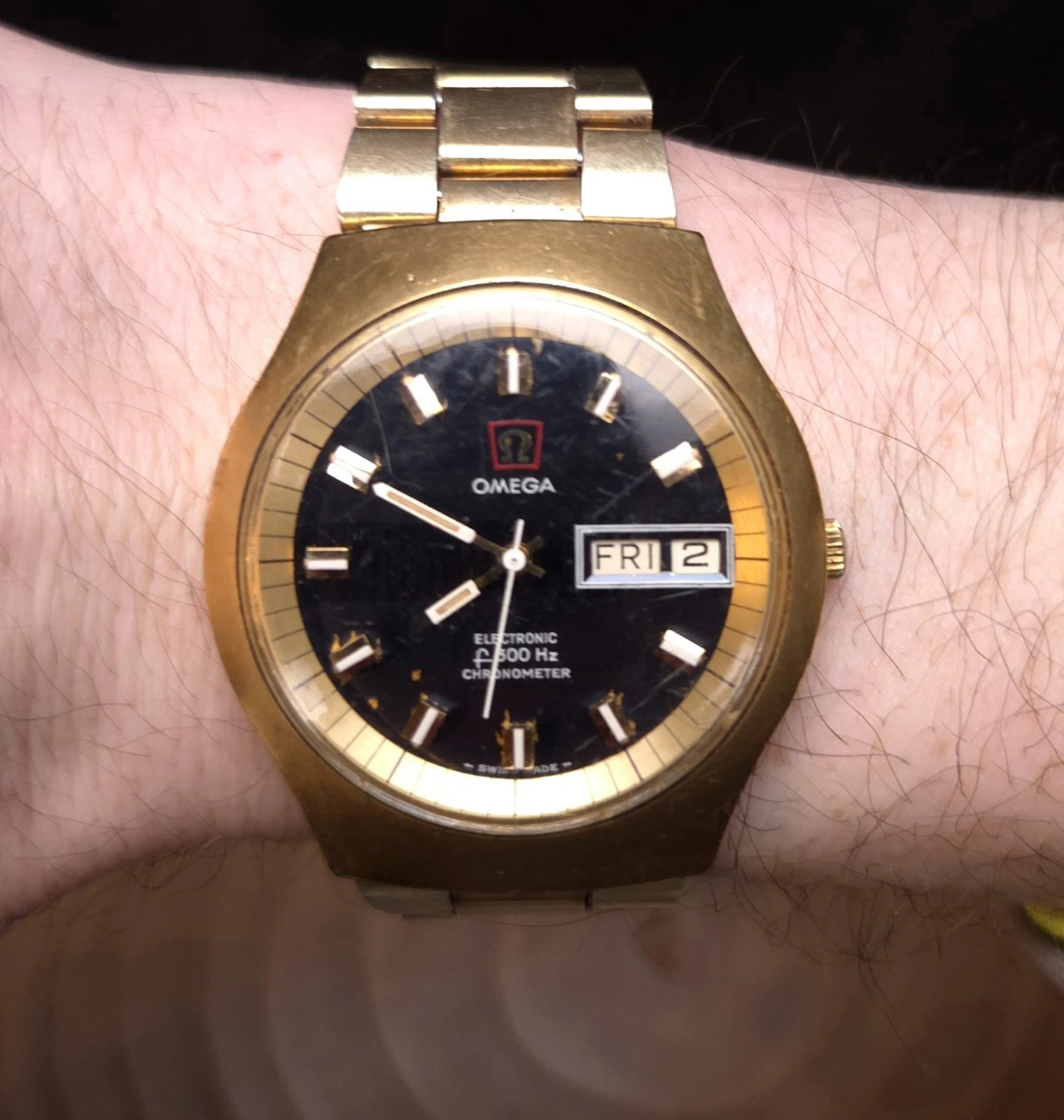 Omega — Vintage Omega Electronic f300Hz Chronometer 198.020 1260 L00SA