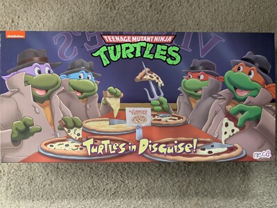 NECA Teenage Mutant Ninja Turtles Turtles in Disguise Target Exclusive 4-Pack