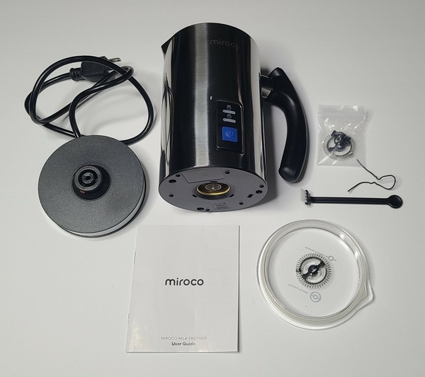 Miroco MI-MF001 Milk Frother Electric Milk Steamer - Silver ( new in box ) Photo Related