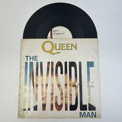 Queen The Invisible Man Vinyl 12'' Single Record VG Con 12Queen 12 A-1U B-2U 1989