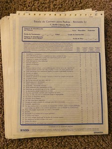 Free Conners Rating Scale