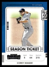 2021 Panini Contenders  Corey Seager #5 Los Angeles Dodgers Baseball Card