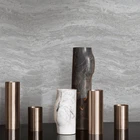 Rasch Avant-Garde Onyx Natural Stone Effect Silver & Grey Wallpaper 519235