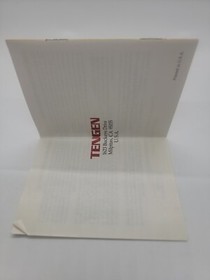 Super Sprint Tengen NES MANUAL ONLY Authentic Nintendo