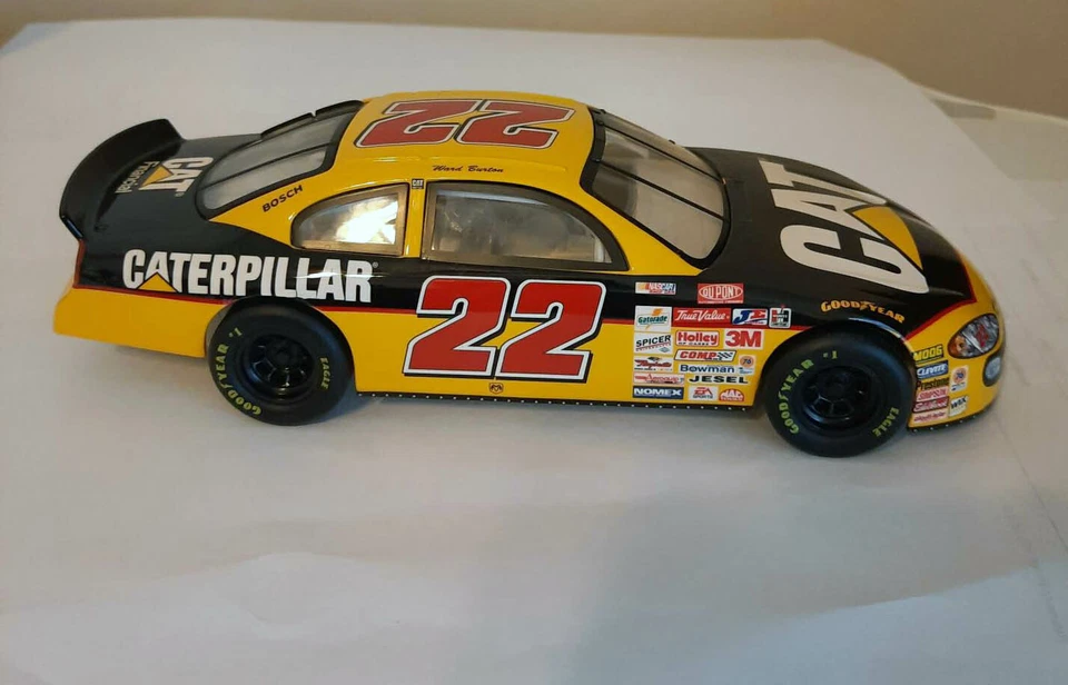 Caterpillar NASCAR 2000 Mattel Hot Wheels #22 Ward Burton Diecast 1:24 - Imagem 3 de 4