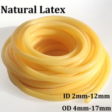 ID 2/ 3mm-12mm OD 4mm-17mm Highly Elastic Natural Latex Rubber Tube for Surgical