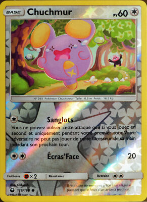 Carte Pokémon Tempête Céleste SM7 072/096 : Chuchmur main image 1