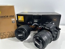 Nikon D5100 Digital SLR camera w/ AF-S DX 18-55mm F3.5-5.6 55-200mm F4-5.6