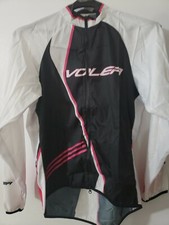 Voler Cycling Jacket Raglan Blk w/ Pink lined Jacket 3 Xlarge Women's USA Made