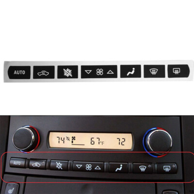 For 2005-2013 Corvette C6 A/C Climate Control Buttons Repair