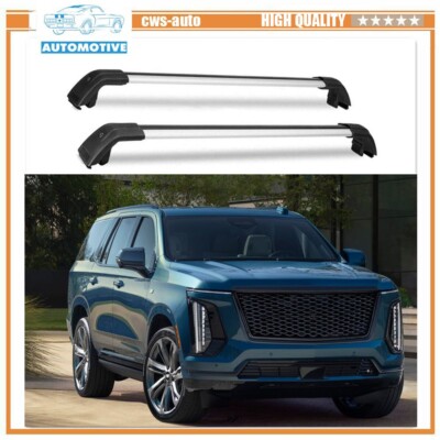 Fits for Cadillac Escalade 2025 Aluminum Cross Bar Roof Rack Cargo Carrier 