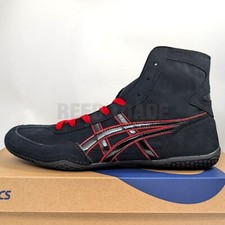 ASICS Wrestling Shoes 1083A001 EX-EO Black/Black Red lace:Red TWR900 Successor
