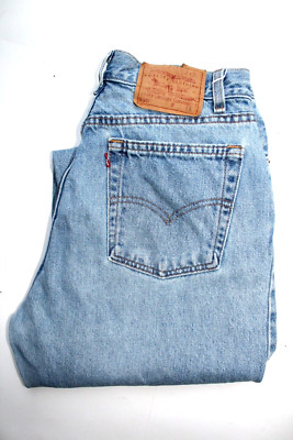 Levi's 560 Damen Jeans Loose Straight Mom 13JR L W32 L30 Hellblau LEVG966
