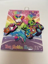 Crocs x Lisa Frank Jibbitz Charm 5-Pack NEW