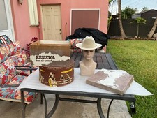 Vintage Excellent Resistol 1960s Beaver Fifty 50 SilverBelly Cattleman 7 7-1/8