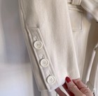 Size M ESPRIT Women’s Ivory Wool Coat Single-Breasted — photo 4
