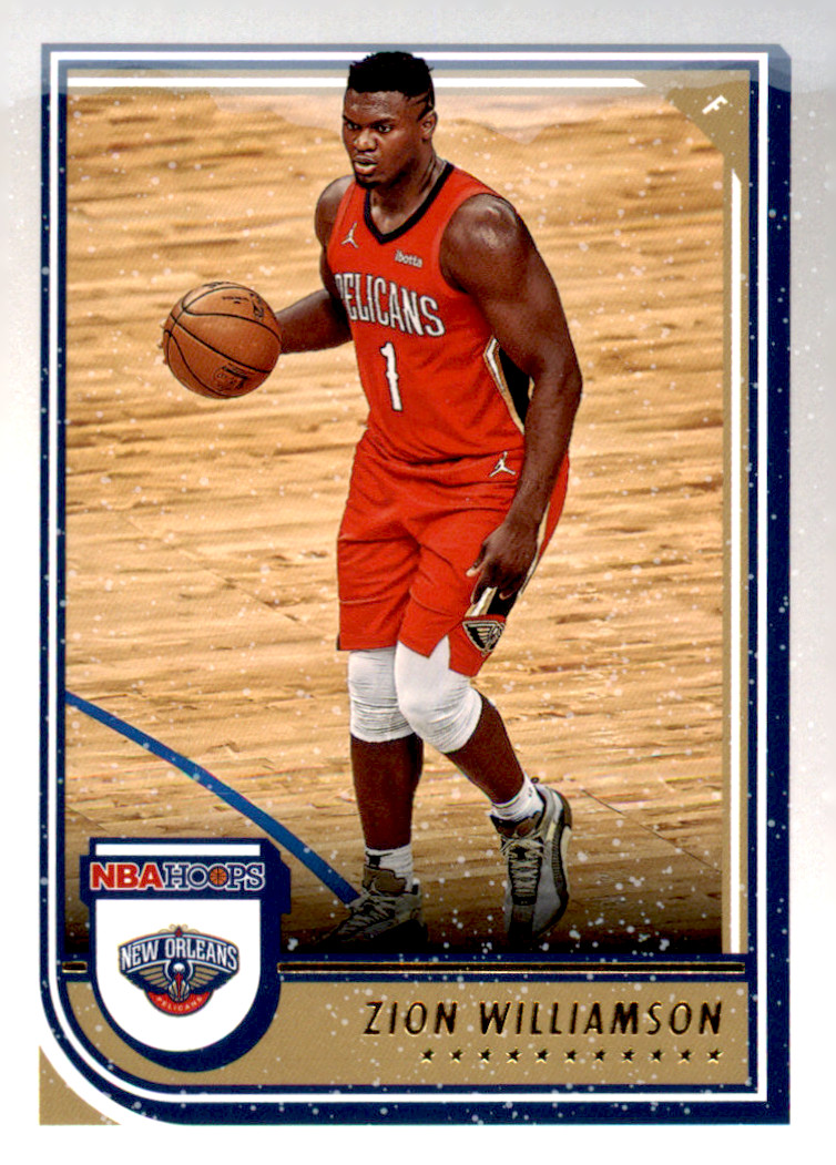 2022-23 Panini NBA Hoops Winter - #147 Zion Williamson New Orleans Pelicans