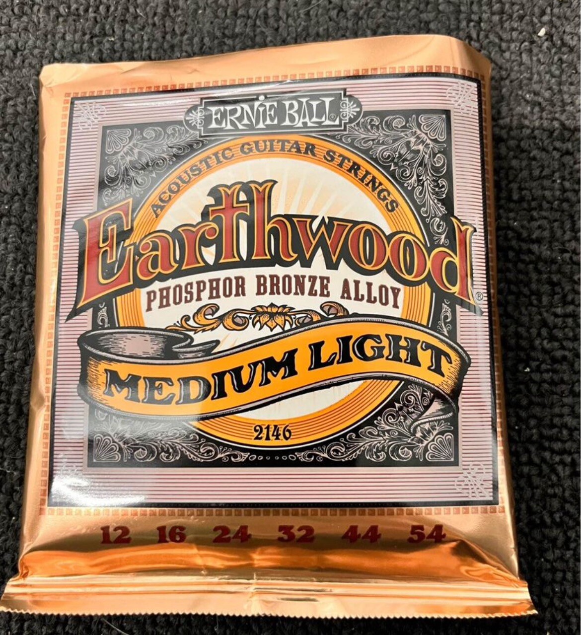 Ernie Ball Earthwood Phosphor Bronze Alloy Acoustic Guitar Strings