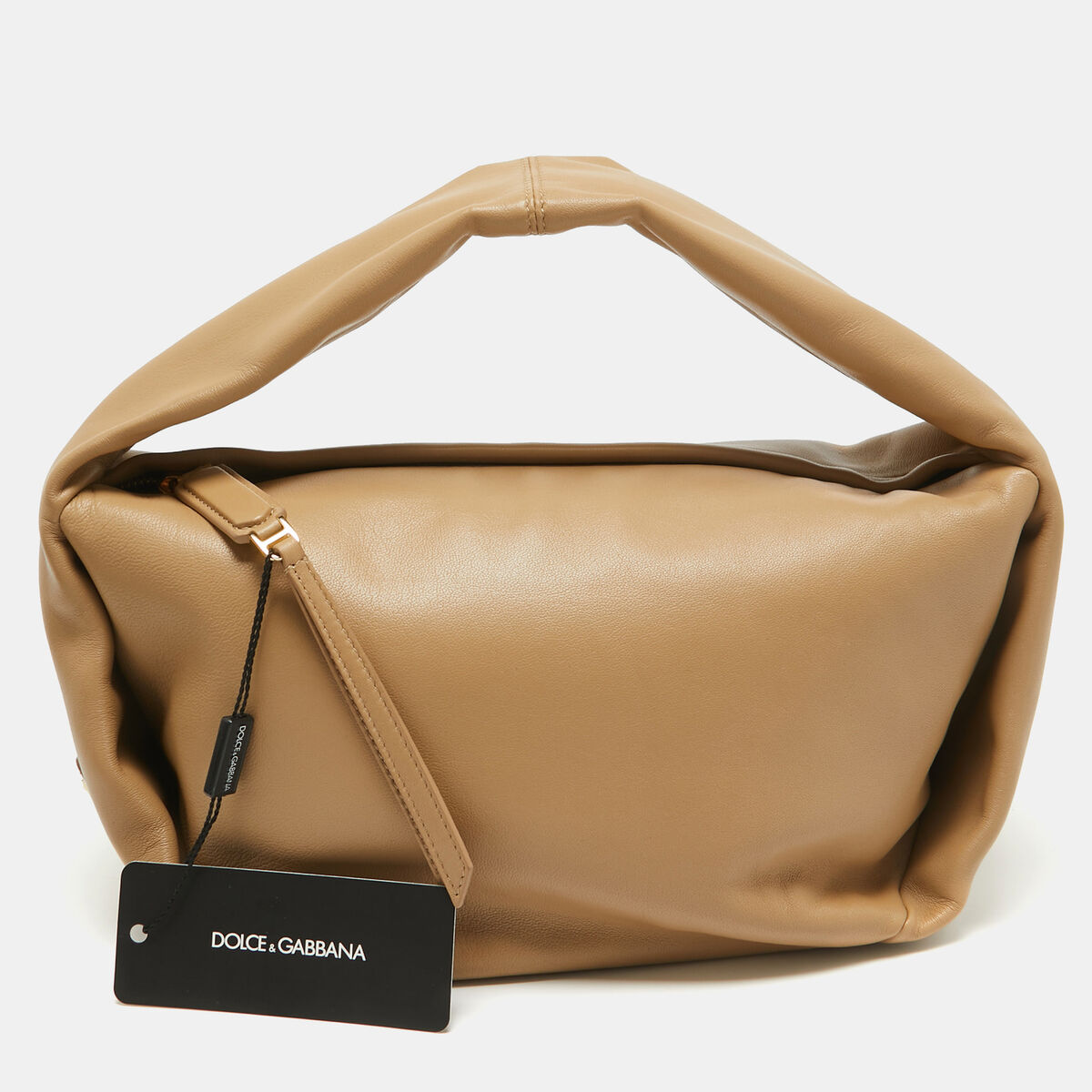 Dolce & Gabbana Beige Leather Shoulder Bag | eBay Dolce & Gabbana Beige Leather Shoulder Bag | eBay