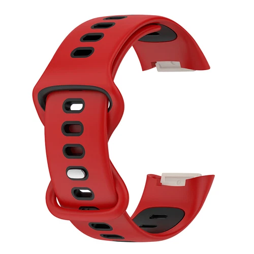 Correa de repuesto deportiva de silicona para Fitbit Charge 5 6 - Imagen 20 de 32