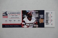 CHICAGO WHITE SOX VS ANGELS 5/12/2013 FULL TICKET ~ CHRIS SALE (1-HIT SHUTOUT)