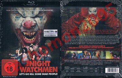 Blu-ray THE NIGHT WATCHMEN (2017) Ken Arnold Dan DeLuca Horror Uncut FSK18 NEU