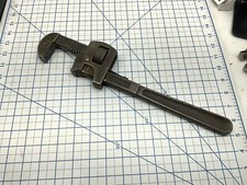 PEXTO 14in. Pipe Wrench, Plain Steel Finish, USA Made
