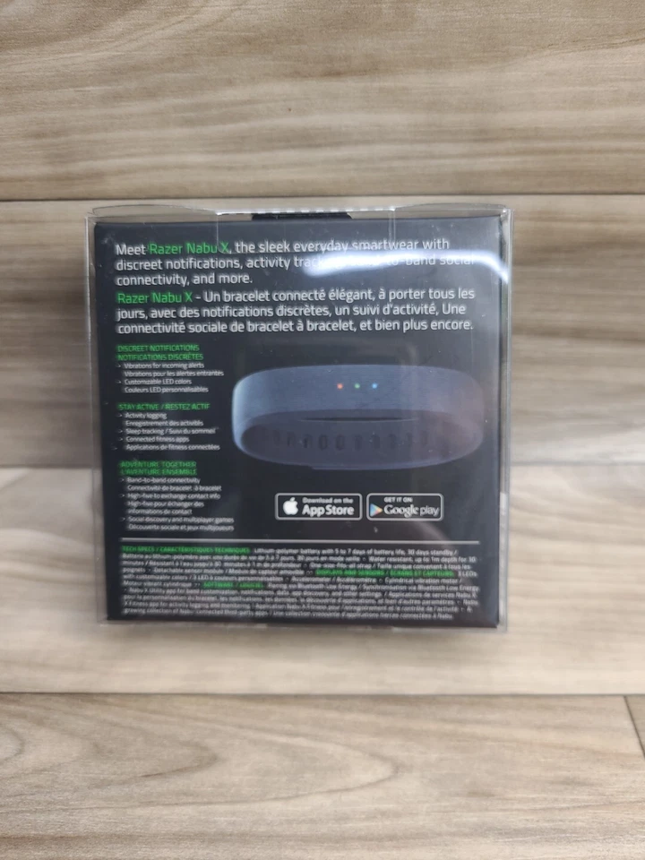 批量 9 件 全新 雷蛇 Nabu X 智能手环 健身 活动 智能手环  — 第 3/4 张图片