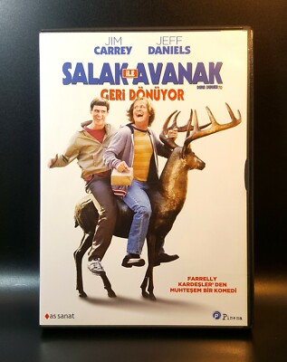 DVD Dumb and Dumber To / Salak ile Avanak 2014 Turkish English DUB