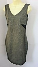 Sweewe Paris Gold Bodycon Mini Dress  - Party / Evening / Size L