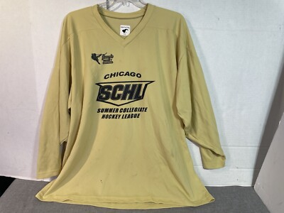 #ad CHICAGO SUMMER LEAGUE COLLEGIATE HOCKEY JERSEY XXL Jerry’s Powertek #15 $8.40