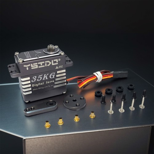 fr 35 KG 7.4 V 180 Degree Waterproof High Torque Servo for 1/8 1/10 RC Car (SD35 - Photo 8/9