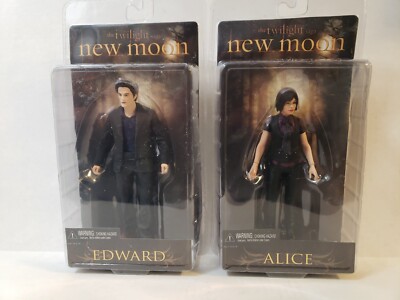 Set of The Twilight Saga New Moon Alice and Edwards Action Figure Neca 2009-NEW
