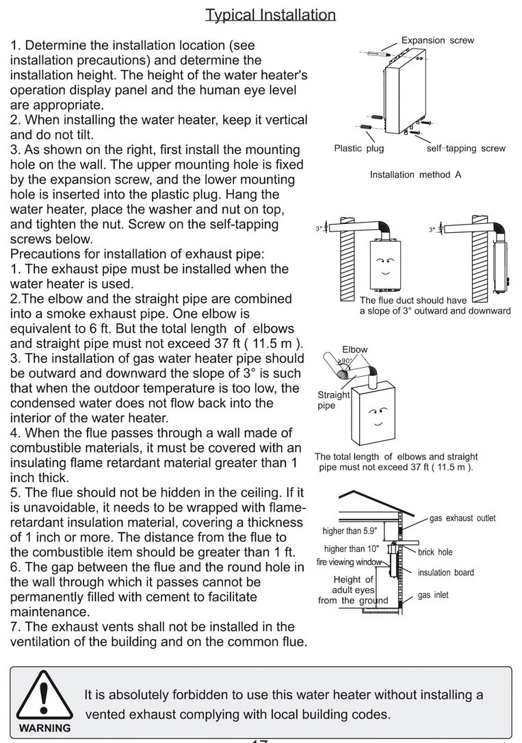 Marey Refurbished Natural Gas BestTankless Water Heater CSA GA24CSANG 8.34  GPM | eBay
