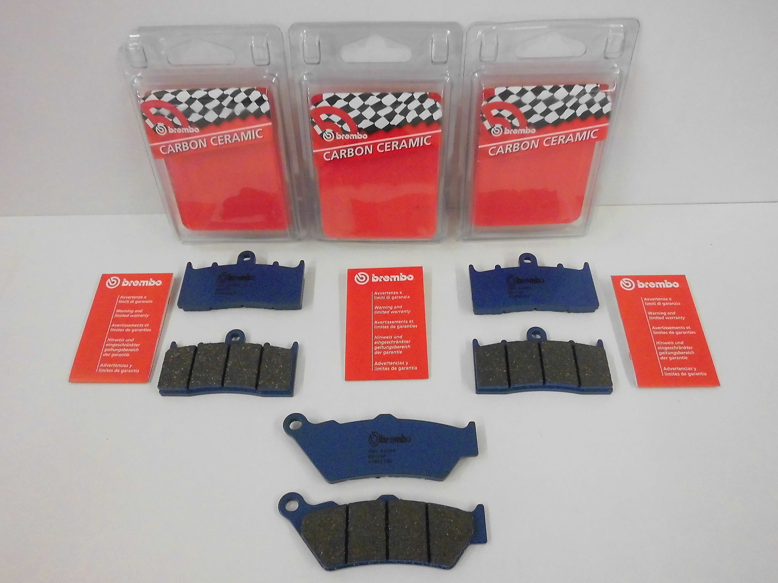 BREMBO N2 2 Paar Bremsbeläge Keramik Vorne Für BMW R 1150 R Roadster 2001 - Bild 11