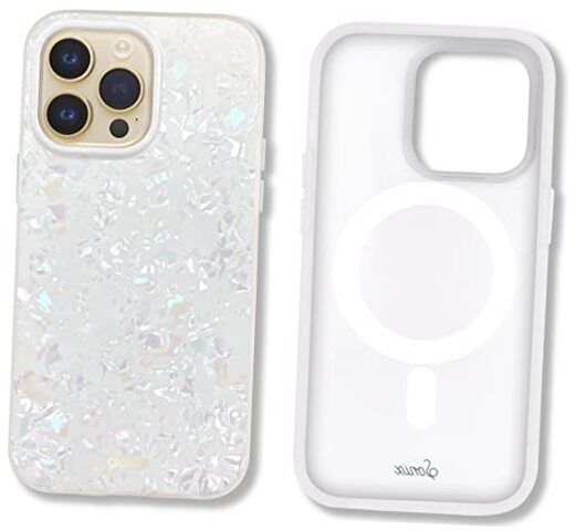 Case for | Compatible with MagSafe | iPhone 14 Pro Max Marble - Pearl Tort