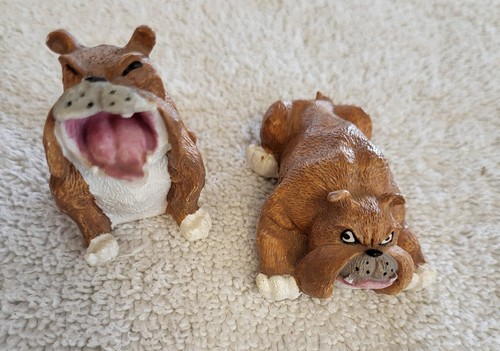 Unmarked Miniature Bulldogs - Set Of 2 - Pre-Owned - Picture 2 of 3
