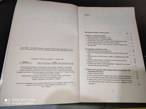 GG LIBRO: SOCIOLOGIA DEL DIRITTO POSITIVO - BETTINI - FRANCOANGELI - 1998 - Imagen 2 de 3