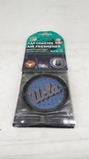 New NCAA 2Pk Car Coaster Fresh Pine Scent Air Freshener UCLA BRUINS