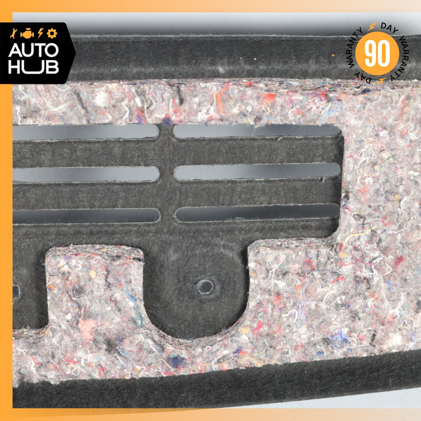08-19 Maserati GranTurismo M145 Rear Trunk Lid Carpet Upper Cover Trim Panel OEM