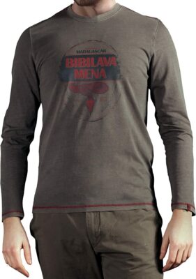 Musterbrand BROWN Uncharted Artefact Long Sleeve T-Shirt, US Medium
