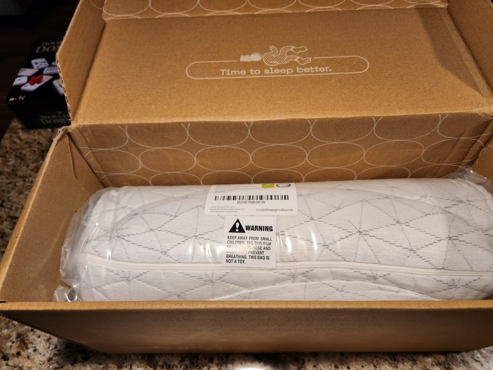 Coop Home Goods Original Loft Pillow Queen Size Bed Pillow (Open Box