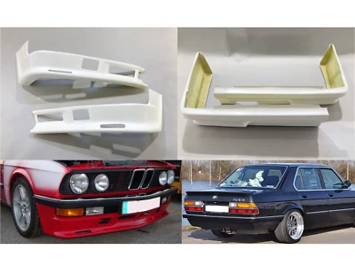 Split Front & Rear Bumper Spoiler Apron Valance Lip (Fits BMW E28 Pfeba Alpina) - Image 1 of 4