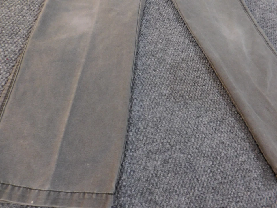 Haggar Life Pantalones Caqui 32x32 Gris Recto Hombre Chino Clásico Foto 3 de 4