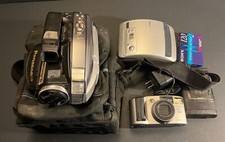 Box Of Assorted Cameras/ Equipment